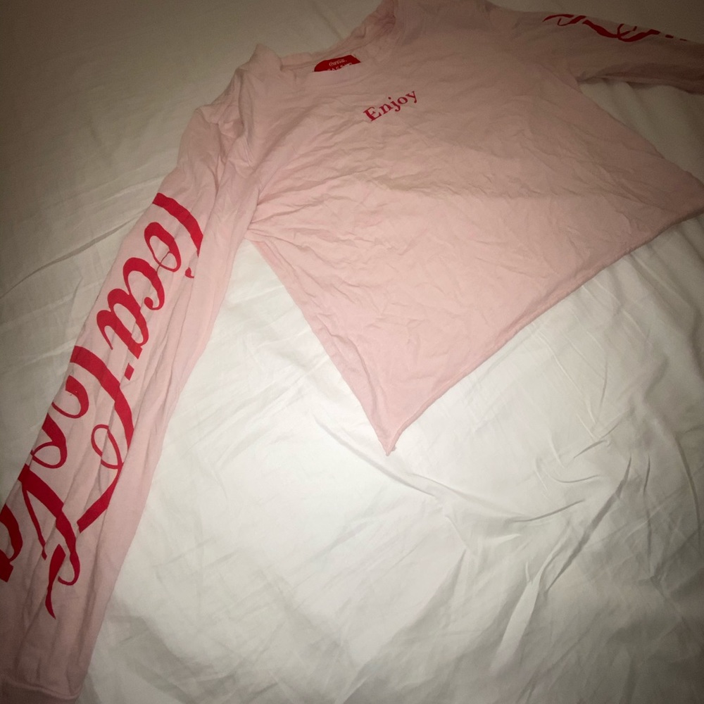 Cropped Pacsun x Coca-Cola long sleeved shirt